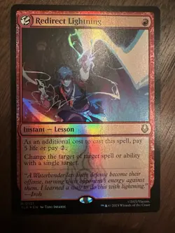 Redirect Lightning : MTG *FOIL* Avatar: The Last Airbender #0151 / NM - Image 1