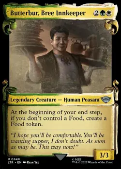 Butterbur, Bree Innkeeper - Foil - Showcase Scrolls x1 - Universe Beyond: The Lo - Image 1