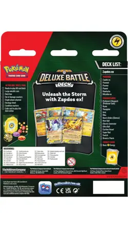 Pokemon TCG: Zapdos ex Deluxe Battle Deck - Image 2