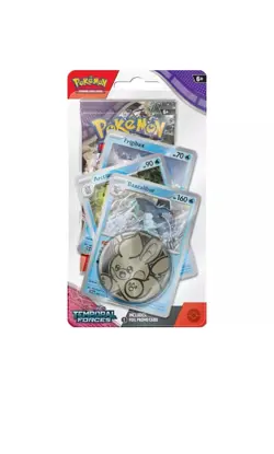 2x Pokemon TCG Scarlet & Violet 5 Temporal Forces Premium Checklane - Image 2