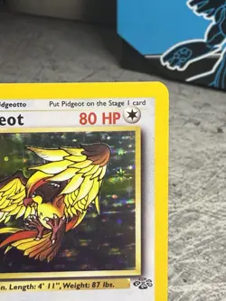 Pidgeot 8/64 Pokemon TCG Jungle Unlimited Edition Holo Rare - Image 5