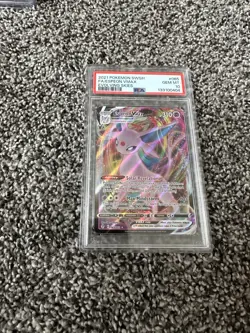 2021 Pokemon Sword & Shield Evolving Skies Fa Espeon Vmax #065 PSA 10 - Image 1