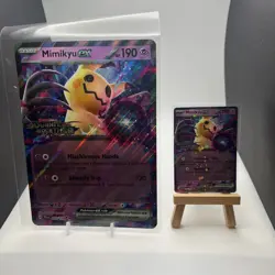 Pokemon TCG Mimikyu ex 069/159 Journey Together Stamped Promo Holo - Image 1