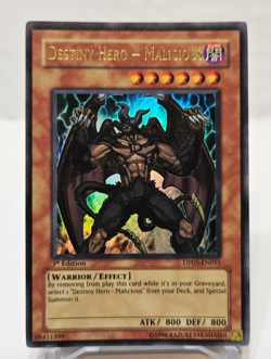 Destiny Hero - Malicious DP05-EN011 Ultra Rare 1st Edition Yugioh 145 - Image 1
