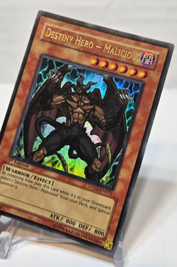 Destiny Hero - Malicious DP05-EN011 Ultra Rare 1st Edition Yugioh 145 - Image 4