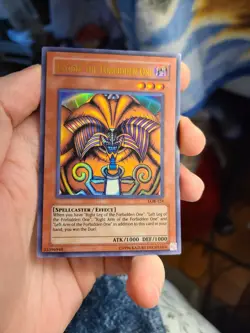 Yugioh Exodia the Forbidden One LOB-124 Ultra Rare - Image 1