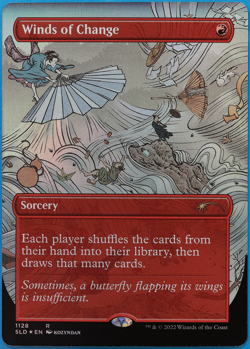 Winds of Change (Secret Lair Promo) FOIL MINT MTG MAGIC CARD (503492) ABUGames - Image 1
