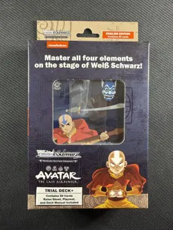 Weiss Schwarz Sealed Avatar The Last Airbender Trial Deck 50 Cards - Image 1
