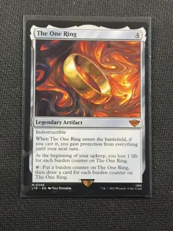 MTG The One Ring Scene Lord Of The Rings Legendary Artifact M 0246 Ultra Rare - Image 1