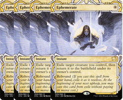 Set 4x Ephemerate (V.1) - MtG STA-EN - Image 1