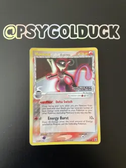1x Mewtwo (Delta) - 12/113 - Holo Rare - Reverse Holo Moderately Played Pokemon - Image 1