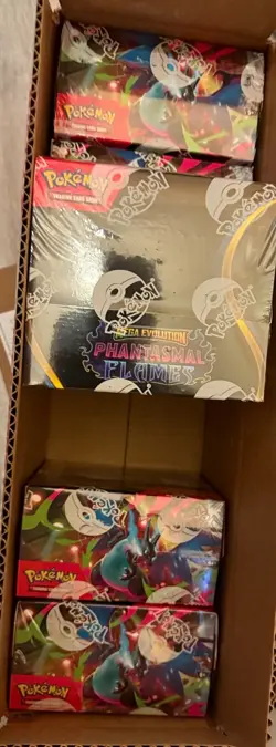 🔥 Pokemon Mega Evolution Phantasmal Flames Booster Display Box (36 Packs) - Image 1