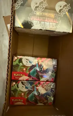 🔥 Pokemon Mega Evolution Phantasmal Flames Booster Display Box (36 Packs) - Image 2
