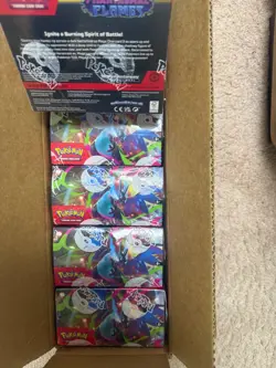 🔥 Pokemon Mega Evolution Phantasmal Flames Booster Display Box (36 Packs) - Image 4