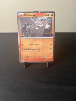 Reshiram 017/094 - Pokemon TCG: Phantasmal Flames - SEALED Stamped Promo - Image 1