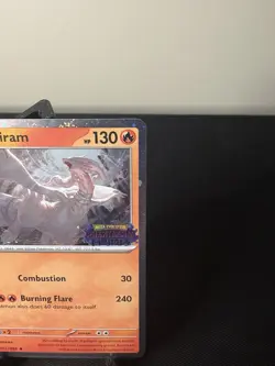 Reshiram 017/094 - Pokemon TCG: Phantasmal Flames - SEALED Stamped Promo - Image 4