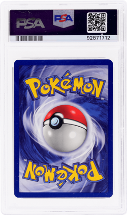 1999 Pokemon Wizards of the Coast Black Star Promo Mewtwo First Movie #3 PSA 9 - Image 2