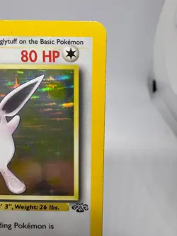 1999 Pokemon TCG Wigglytuff Holo Rare #16/64 Jungle Unlimited LP - Image 3