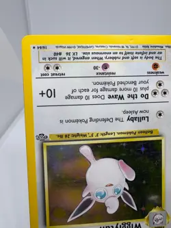 1999 Pokemon TCG Wigglytuff Holo Rare #16/64 Jungle Unlimited LP - Image 5