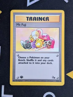 Mr. Fuji 58/62 - 1st Edition - NM - Pokemon - Fossil Set - Image 1