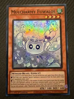 Mulcharmy Fuwalos Super Rare RA04-EN050 MISPRINT Anubis Yu-Gi-Oh! - Image 1