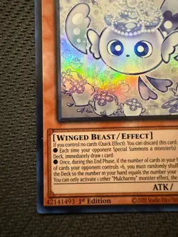 Mulcharmy Fuwalos Super Rare RA04-EN050 MISPRINT Anubis Yu-Gi-Oh! - Image 3