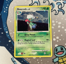 Roserade 17/132 Holo Rare Secret Wonders Set Pokemon Card 2007 NM - Image 1