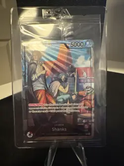 Shanks (2025 PSA Magazine Promo) OP09-001 One Piece Promotion Cards Foil Sealed - Image 1