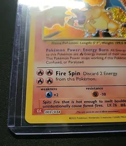 2023 Pokemon TCG Trading Card Game Classic Charizard Holo 003/034 NM CLC - Image 2
