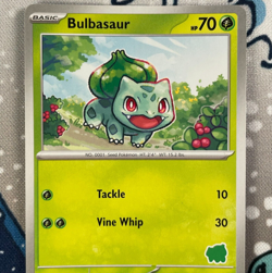 Bulbasaur My First Battle Deck Promo Exclusive Bulbasaur Stamp Pokemon Card NM - Image 2