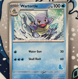 Wartortle My First Battle Deck Promo Exclusive Squirtle Stamp Pokemon Card NM - Image 2