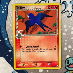 Taillow 66/101 Reverse Holo EX Dragon Frontiers Set Stamped Pokemon Card 2006 NM - Image 1