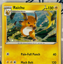 Raichu 009/034 CLC Holo Promo Pokemon TCG Classic Collection Card 2023 NM - Image 2