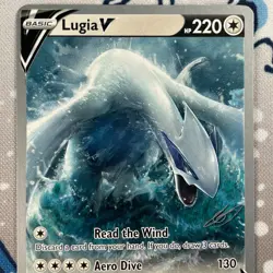 Lugia V 138/195 World Championships 2023 Deck Promo SWSH Pokemon Card NM - Image 2
