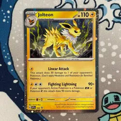 Jolteon SVP169 Black Star Promo Holo Rare Prismatic Evolutions Pokemon Card NM - Image 1