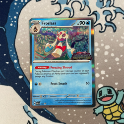 Froslass SVP117 Prerelease Black Star Promo Holo Stamped Pokemon Card 2024 NM - Image 1