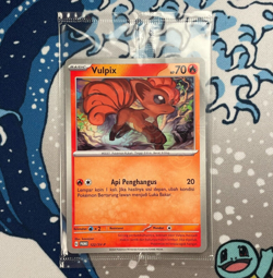 Indonesian Vulpix 122/SV-P Poke Ball Reverse Promo 151 Pokemon Card NEW/SEALED - Image 1
