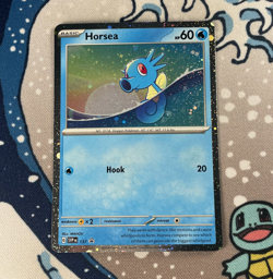 Horsea SVP137 Black Star Promo Holo Rare Scarlet & Violet Pokemon Card NM/LP - Image 1