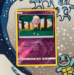 Drifloon 51/156 Reverse Holo Sun & Moon Ultra Prism Pokemon Card 2018 LP/NM - Image 1