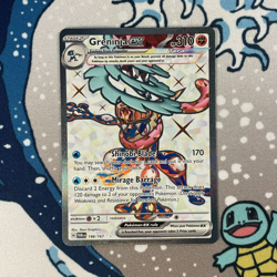Greninja EX 198/167 Full Art Ultra Rare Twilight Masquerade Pokemon Card 2024 NM - Image 1