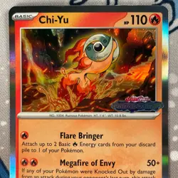 Chi-Yu SVP057 Prerelease Black Star Promo Holo Paradox Rift Pokemon Card NM - Image 2