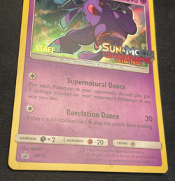 Oricorio SM19 STAFF Prerelease Black Star Promo Holo Pokemon Card MP - Image 5