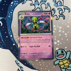 Xatu SVP059 Prerelease Black Star Promo Holo Paradox Rift Pokemon Card NM - Image 1