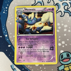 Meowstic RC15/RC32 Holo XY Generations Radiant Collection Pokemon Card 2016 LP - Image 1