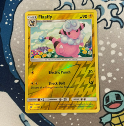 Flaaffy 42/181 Reverse Holo Sun & Moon Team Up Pokemon Card 2019 NM/LP - Image 1