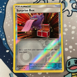 Surprise Box 187/214 Reverse Holo Sun & Moon Unbroken Bonds Pokemon Card MP - Image 1