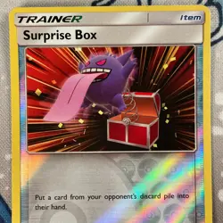 Surprise Box 187/214 Reverse Holo Sun & Moon Unbroken Bonds Pokemon Card MP - Image 2