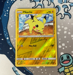 Pikachu 54/214 Reverse Holo Sun & Moon Unbroken Bonds Pokemon Card 2019 LP/NM - Image 1