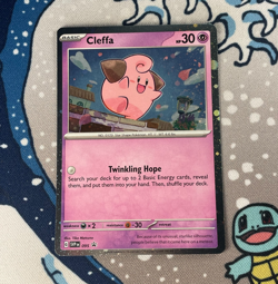 Cleffa SVP095 Black Star Promo Holo Scarlet & Violet Pokemon Card NM - Image 1