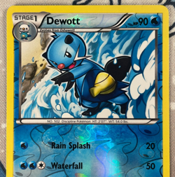 Dewott 40/149 Reverse Holo Black & White Boundaries Crossed Pokemon Card MP - Image 2
